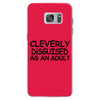 cleverly disguised as an adult t shirt s m l xl 2xl 3xl funny humor ne Samsung Galaxy S7
