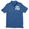 girl power white logo Polo Shirt