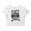 meine toucher Crop Top