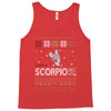 santa scorpio christmas ugly t shirts Tank Top