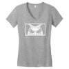 spirit owl Women's V-Neck T-Shirt