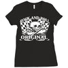rock and roll Ladies Fitted T-Shirt
