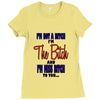miss bitch Ladies Fitted T-Shirt