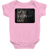 Leave One Wolf Alive And The Sheep Are Never Safe Baby Onesie