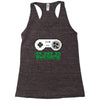dad retro game Racerback Tank