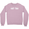 skeleton hands halloween funny Crewneck Sweatshirt