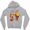posh pizza (colab with rpadame) Zipper Hoodie
