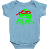 turtles  splinter ninja serie funny Baby Onesie