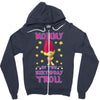 birthday troll mommy Zipper Hoodie
