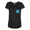 Yes, You Can Dive Maternity Scoop Neck T-shirt
