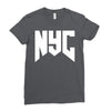 nyc new york city Ladies Fitted T-Shirt