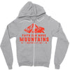 Faith Can Move Mountains Zipper Hoodie