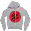 low Zipper Hoodie