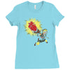 zombie link Ladies Fitted T-Shirt