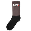 mass effect n7 logo Socks