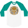 punisher punk 3/4 Sleeve Shirt