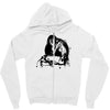 deep depression sad girl Zipper Hoodie