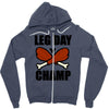 leg day Zipper Hoodie
