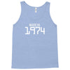 made in 1974 birthday Tank Top