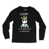 look i've created a unicorn Long Sleeve Shirts