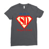 bob is super dad Ladies Fitted T-Shirt