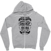 Super Cool Daddy Of A Freaking Awesome Son Zipper Hoodie