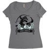sagittarius rose zodiac Women's Triblend Scoop T-shirt