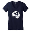 midnight desolation Women's V-Neck T-Shirt