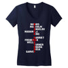 black history 365 Women's V-Neck T-Shirt