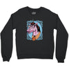 unicorn nerd graphic Crewneck Sweatshirt