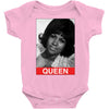 Aretha Franklin Queen Baby Bodysuit