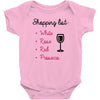 wine shopping Baby Onesie