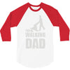 fathers day gift   the walking dad 3/4 Sleeve Shirt