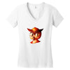 brid funny logo Women's V-Neck T-Shirt