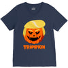 trumpkin funny donald trump pumpkin V-Neck Tee