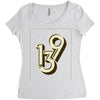 number of 139 Women's Triblend Scoop T-shirt