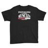 funny installing muscles, ideal gift, birthday present Youth Tee
