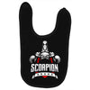 Drake Scorpion Badge Baby Bibs