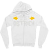 property of my ostrich Zipper Hoodie