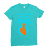 me and pizza are like this Ladies Fitted T-Shirt