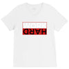 Work Hard V-Neck Tee