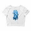 ninja kick ass clash Crop Top