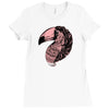 guacamaya bird amazonas wings Ladies Fitted T-Shirt