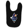 Space Triangle Baby Bibs