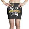 kings are born in july Mini Skirts
