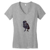 Owl Women's V-Neck T-Shirt