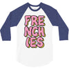 donut frenchies 3/4 Sleeve Shirt