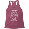 manners maketh man Racerback Tank