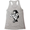 snow white Racerback Tank