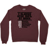 always give 100 percent Crewneck Sweatshirt